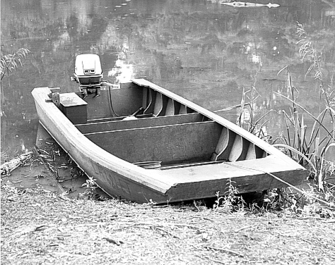 Flat Boat at Pierre Part, 1969