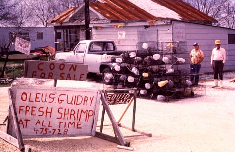 Commercial crab fishermen use crabtraps such as these in lower Lafourche Parish. 